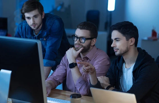 Équipe BITS au travail